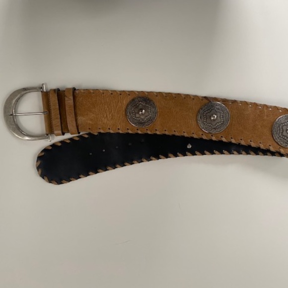 Richard Gampel tan leather belt - Picture 5 of 5
